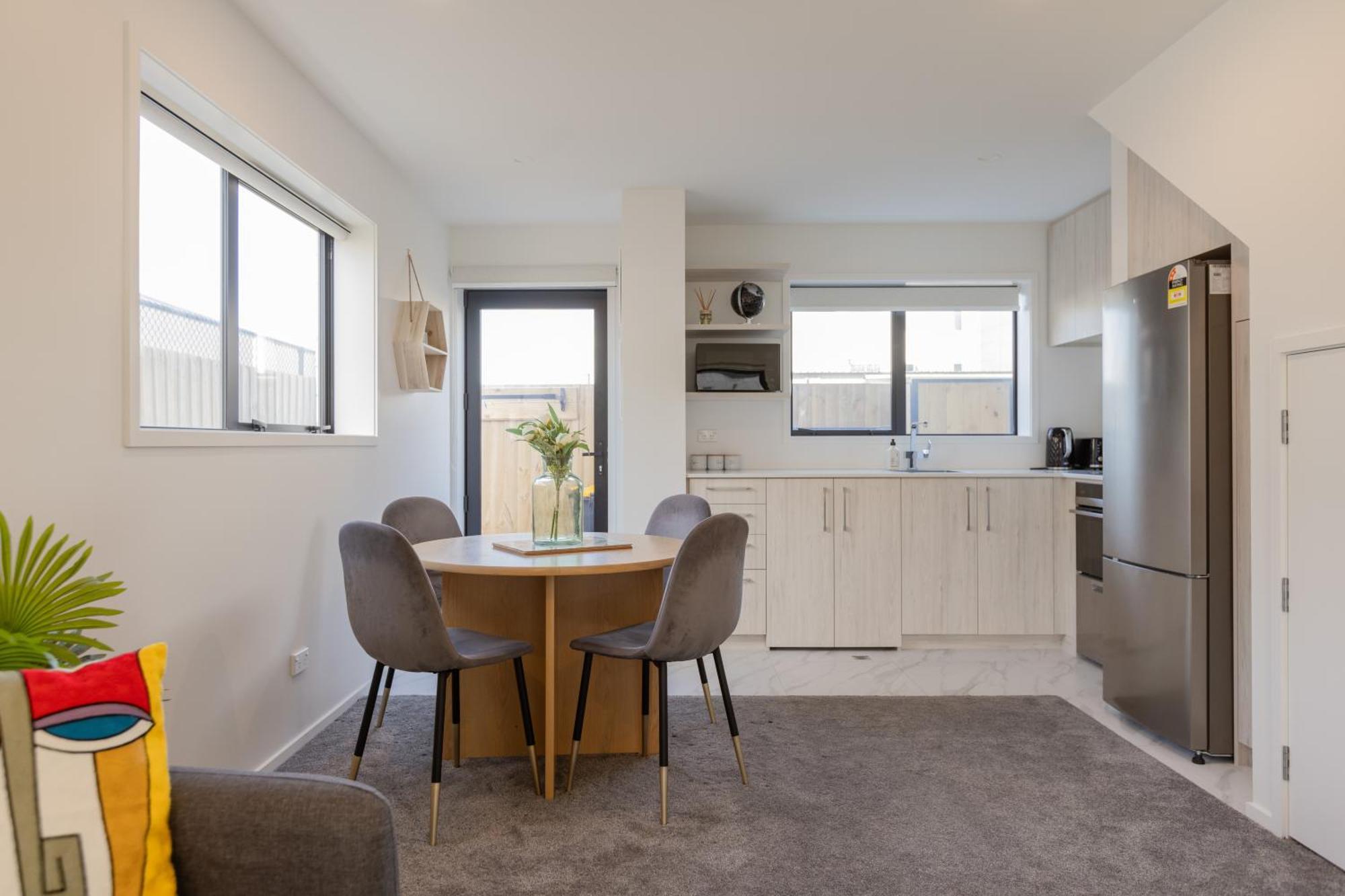 Luxury 2 Bedroom Townhouse By Hagley Park In Cbd Christchurch Buitenkant foto